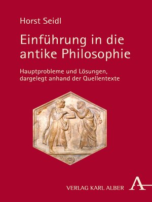 cover image of Einführung in die antike Philosophie